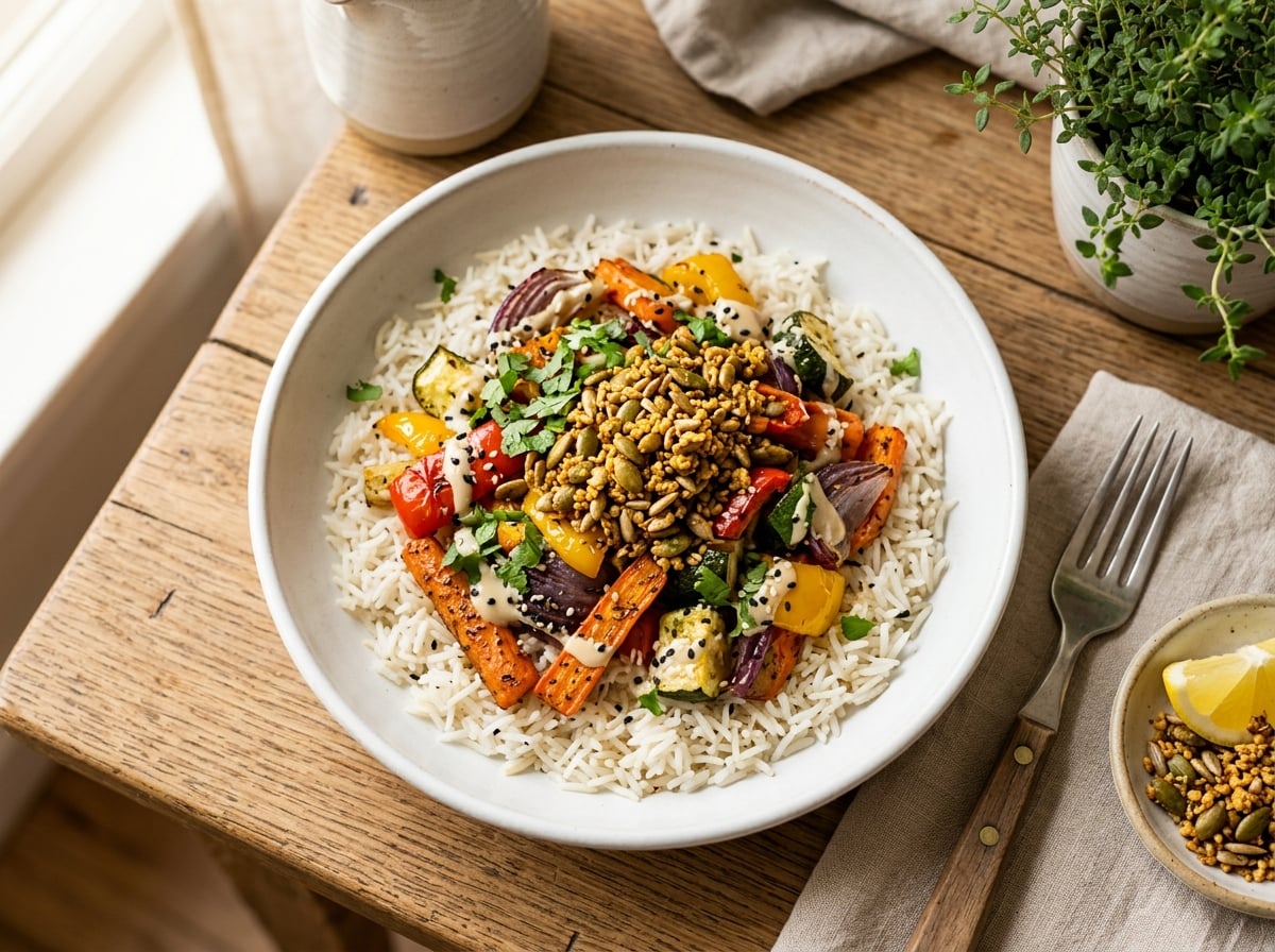 Egusi Crunch Veg Bowl