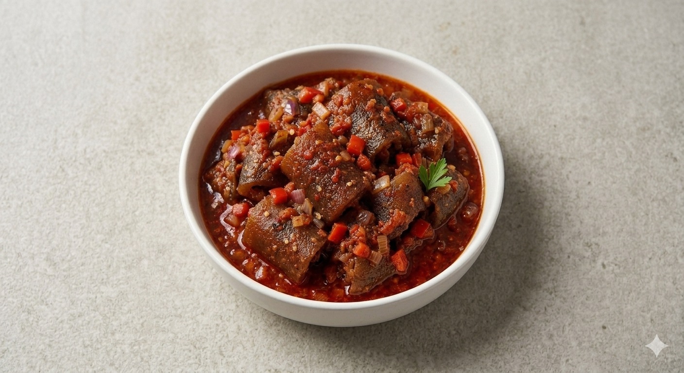 Peppered Kpomo