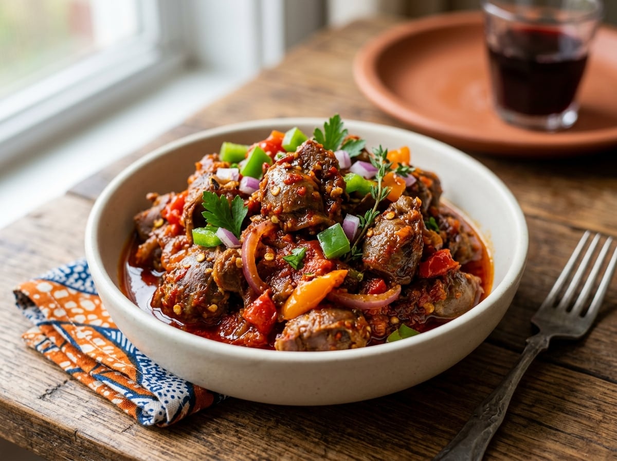 Spiced Gizzard